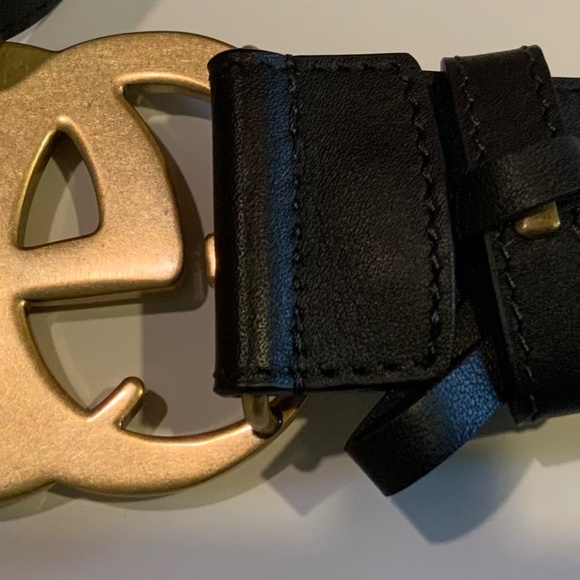Gucci belt,black,sz 85,1 1/2 “ - Picture 5 of 6